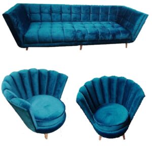 Soft Velvet fabric Sofa