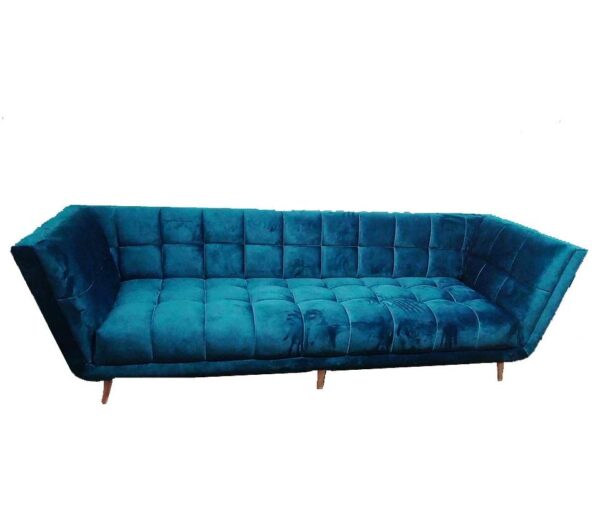 Soft Velvet fabric Sofa - Image 4