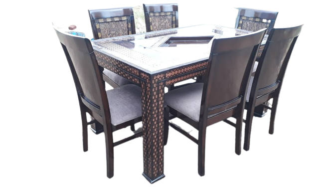 Designer dinning table set 6 seater