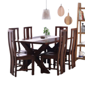 X dinning table set 6 seater