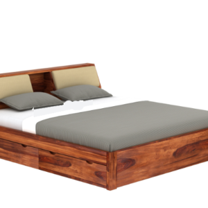 Bed with fully side storage