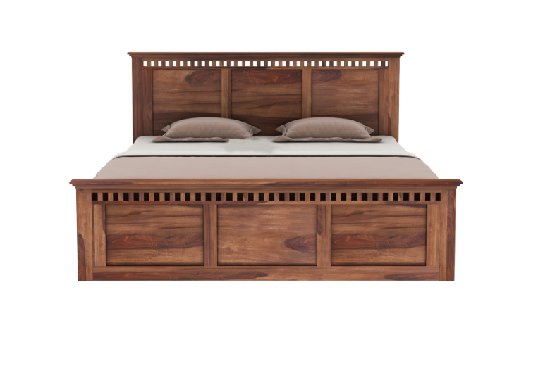 maharaja bed easy storage dark color