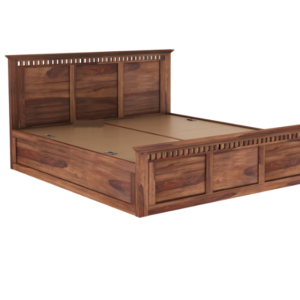 Maharaja bed easy storage dark color